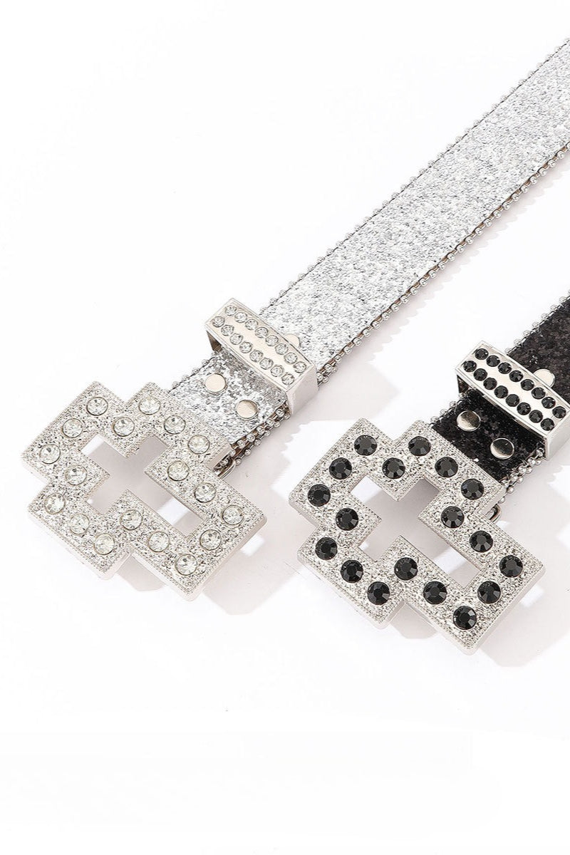 Y2K Shiny Rhinestone Chic Belt
