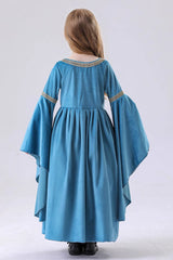 Vintage Royal Gown Kid Halloween Costume