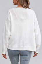 Triple Tie Relaxed Knit Cardigans