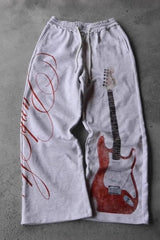 Edgy High-Street Casual Hip-Hop Pants