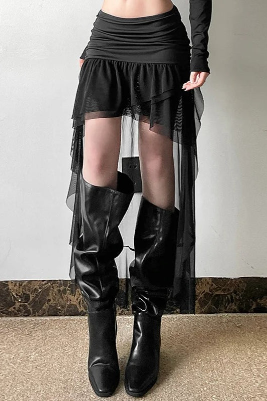 Halloween Goth Party Skirt Main image