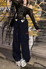 Gothic Off Shoulder Mesh Top