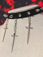 Subculture Dark Knight Holy Sword Pendant Necklace