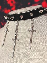 Subculture Dark Knight Holy Sword Pendant Necklace