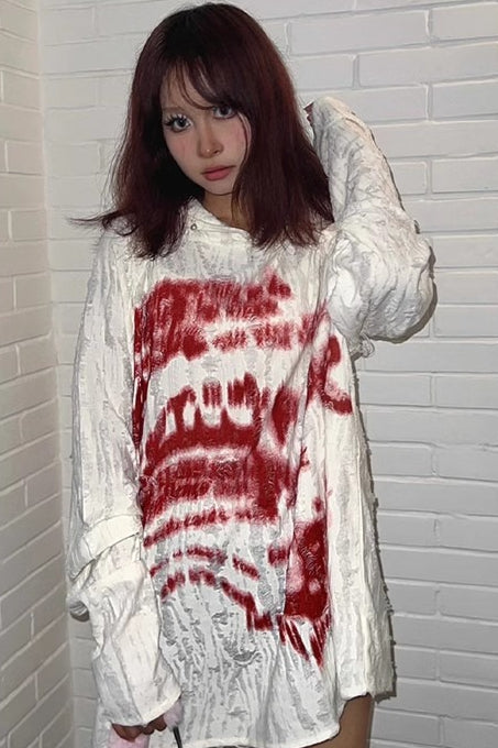 Rock Punk Pearl Button Hoodie Main image