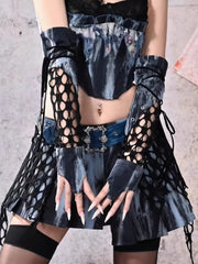 Punk Rock Splicing Oversleeve Gloves