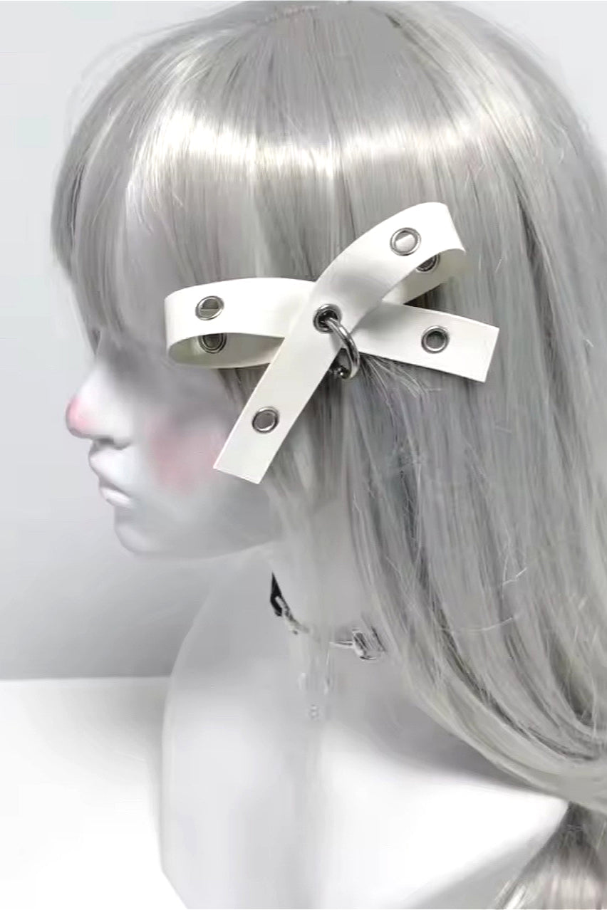 Bow Leather Buckle Hair Accs Secondary image