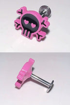 Y2K Millennium Hot Girl Skull Earrings