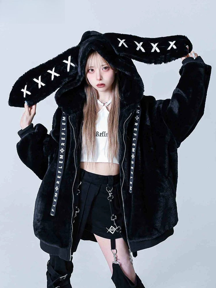 Kawaii Style Fluffy Coat Main image
