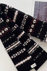 Striped Knit Vintage Warm Versatile Scarf