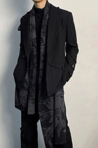 Dark Warm Long Cashmerette Scarf