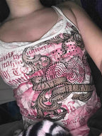 Y2K Millennium Pink Camis