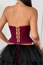 Chic Boned Strapless Slimming Corset