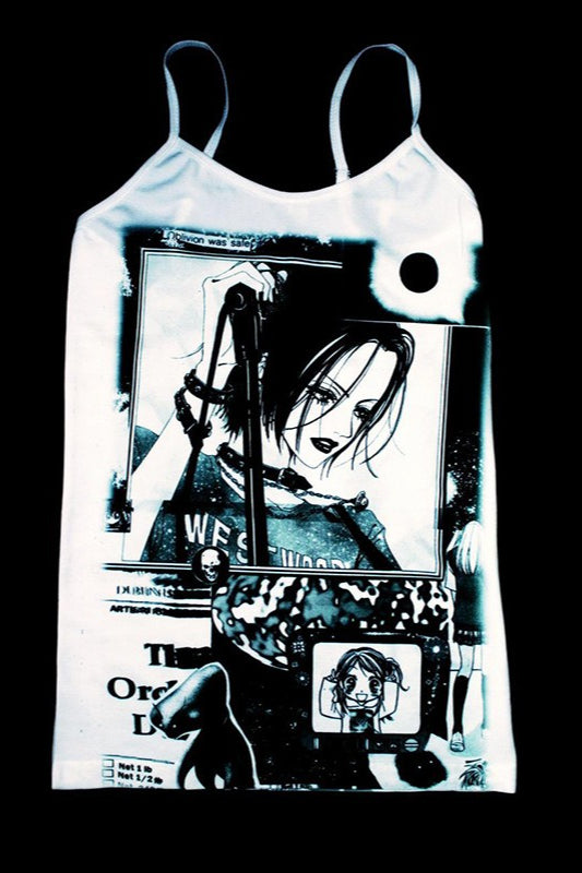 Retro Street Gothic Cropped Mini Dress