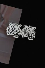 Vintage Dark Tiger Head Hair Accs