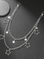 Punk Pentagram Pendant Waist Chain