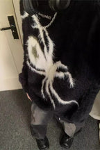 Spider Jacquard Premium Knit Sweater