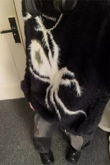 Spider Jacquard Premium Knit Sweater