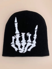 Winter Knitted Goth Tooth Y2k Unisex Pullover Hat