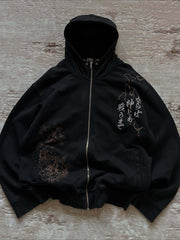 Tattoo Print Urban Streetwear Hoodie