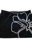 Floral Print A-Line Mini Skirt