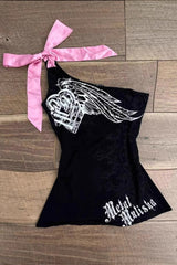 Vintage Fashion Off-Shoulder Spicy Cami