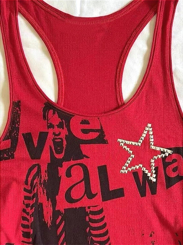 Y2K Rock Punk Tank Top