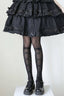 Bow Ribbon Print Lolita Tights