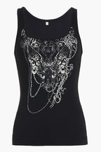Subculture Retro Print Slim Cami