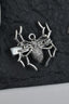 Vintage Skull Spider Alloy Hair Accs