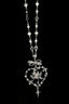 Silver Unicorn Note Frame Necklace