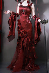 Halloween Victorian Witch Dress