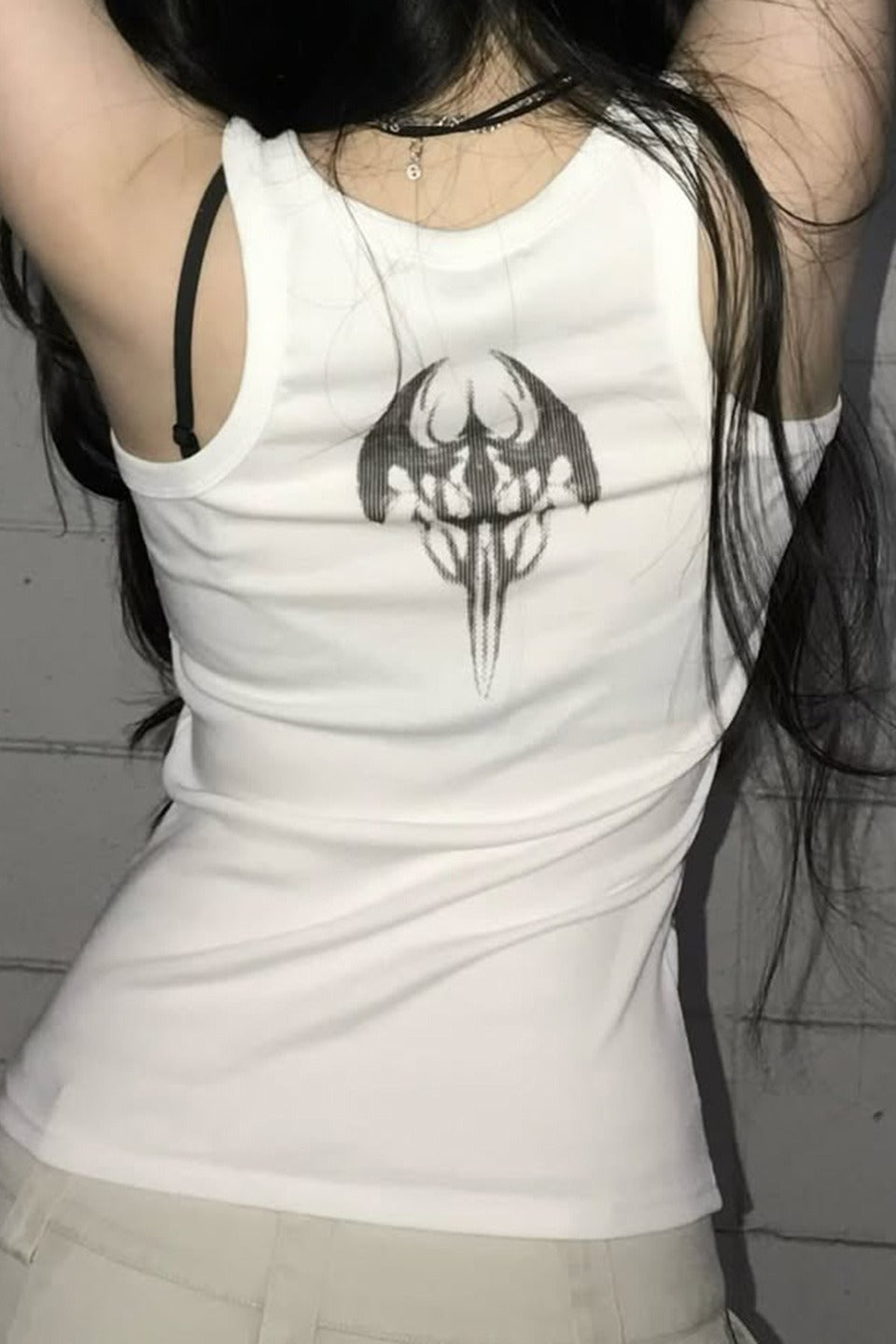 Punk Rock Studded Inner Tank Top