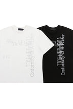 Vintage Printed Slim Shoulder Fit T-shirt