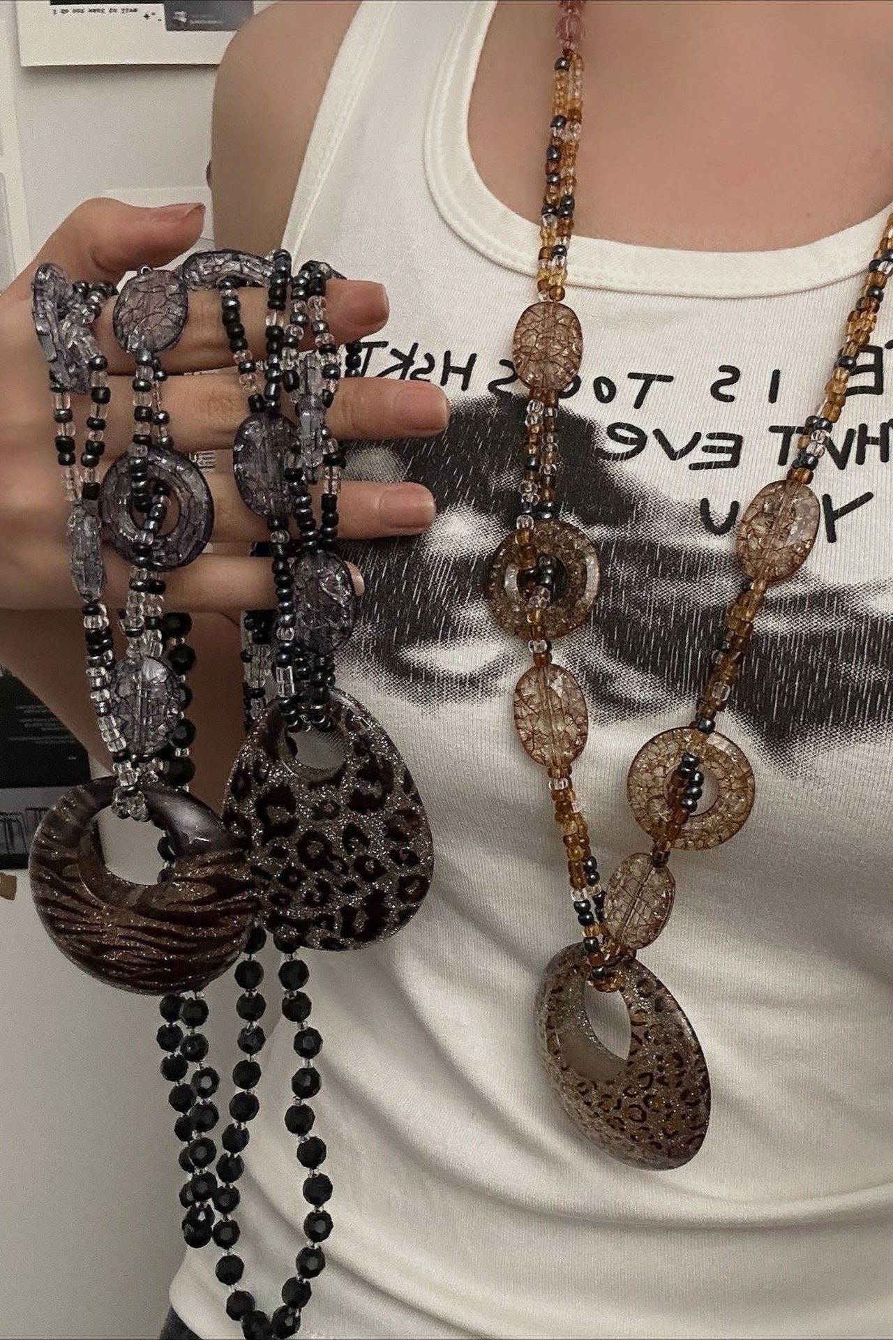 Chic Subculture Leopard Pendant Necklace Main image