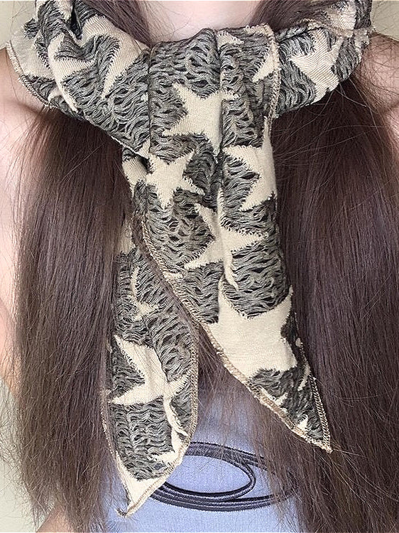 Pentagram Triangle Headscarf Hat
