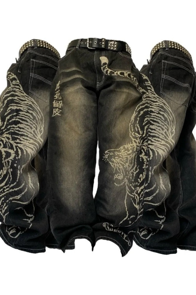 Oversized Baggy Vintage Wide Leg Pants