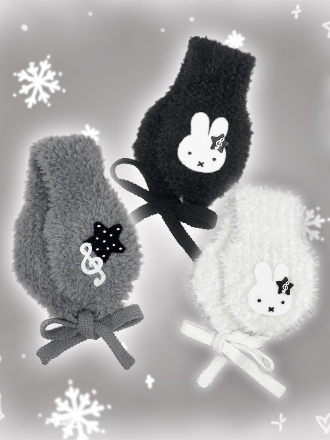 Rabbit Musical Note Earmuff Main image