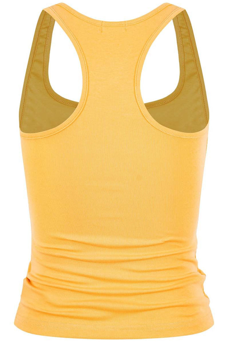 Shell Rhinestone Racerback Tank Top