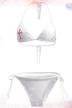 Sexy Gothic Cross Graphic Swimwear