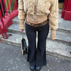 Gothic Punk Patchwork Street Pants