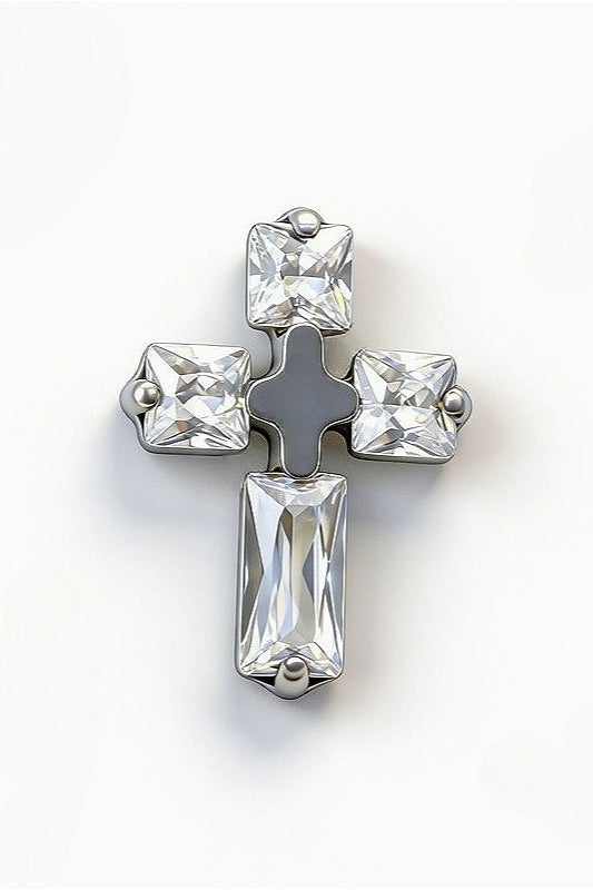 Candy Color Cross Lip Stud Main image