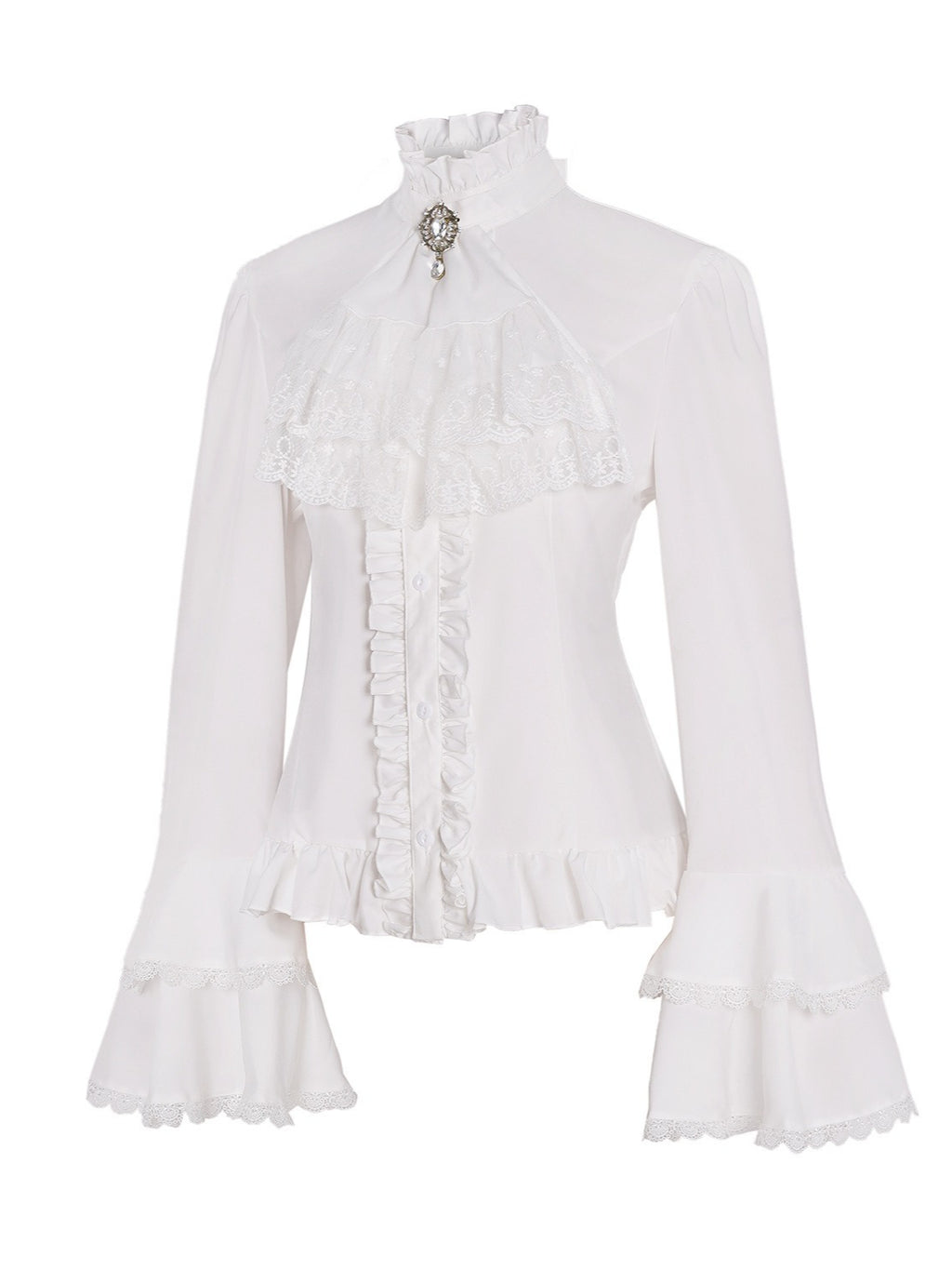 Vintage Gothic Elegant Lolita Long Sleeve Blouse