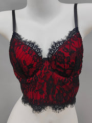 Dark Gothic Lace Underwire Corset