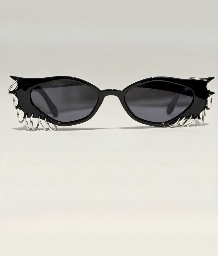 Dark Thorn Gothic Ring Glasses Secondary image