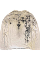 Casual Vintage Graphic Long Sleeve T-shirt