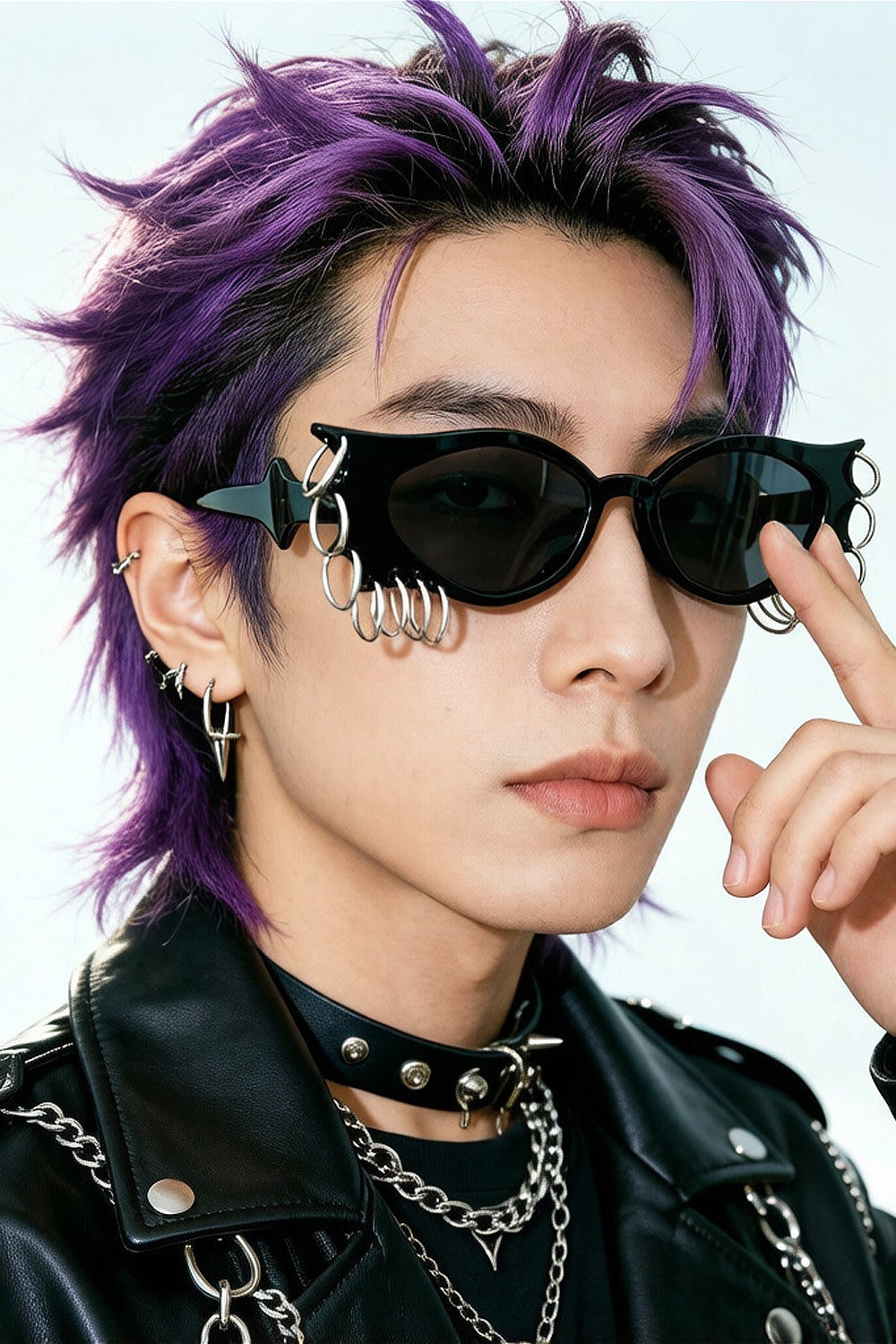 Dark Thorn Gothic Ring Glasses