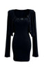 Ruched Dress Cropped Cardigan Skirt Sets