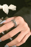Skull Linked Open Ring
