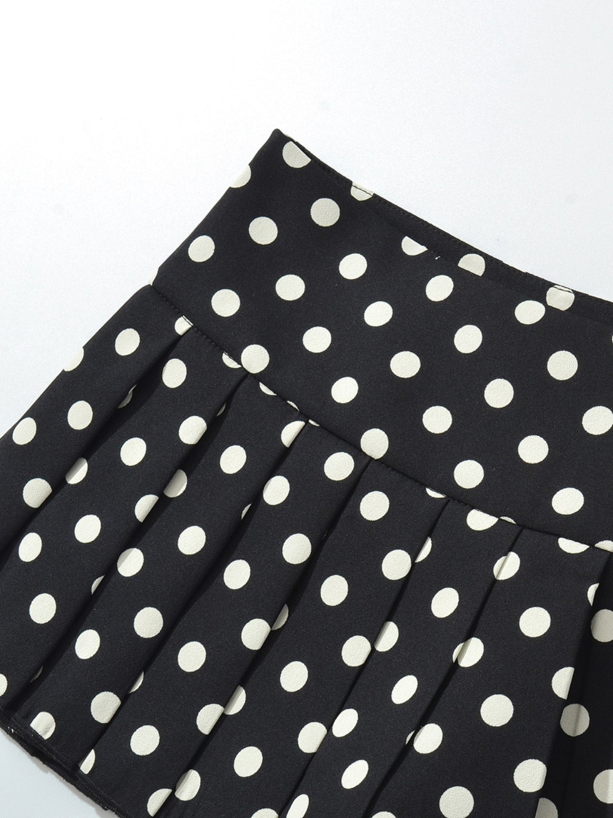 Retro Polka Dot High-Waist Skirt Secondary image